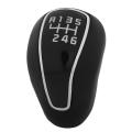 6 Speed Pu Leather Car Mt Gear Shift Knob for Hyundai Ix25 Creta