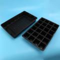 4pcs Seedling Tray, 24 Cells with Adjustable Vents for Greenhouse