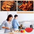 Heat Resistant Baking Basket Tray Airfryer Silicone Pot Kitchen Tool