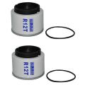 2pcs for R12 R12s R12t Racor 140r Fuel Water Separator Filter