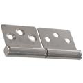 3 Inch Silver Stainless Steel 360 Degree Door Flag Hinge 2 Pieces