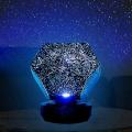 Led Star Projection Lamp Night Light Projector Lamp Starry (blue)