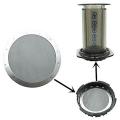 2 Coffee Metal Filter - Reusable Stainless Steel Filter