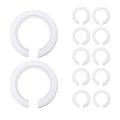 12pcs E27 to E14 Lampshade Ring for Lamp Shades to Cap Lampholders