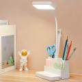 Led Desk Lamp with Pen/phone Holder , Flexible Gooseneck, 3 Color