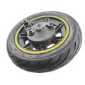 New 10 Inch Electric Scooter Front Wheel with Drum Brake Cover Tire