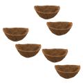 Half Circle Planter Coco Fiber Liners for Wall Baskets 2pack 14 Inch