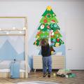 Diy Felt Christmas Tree for Kids with Ornaments, Door Wall Hanging