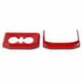 Car Rear Water Cup Holder Frame for Ford F150,abs Red