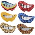 Large Mouth Patches Iron On Or Sew On Lip Patches for Clothing