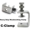 4pcs Stainless Steel C Clamp Tiger Clamp Tools for Welding/carpenter