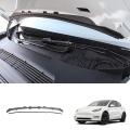 Car Front Chassis Cover Water Strip for Tesla Model Y 2021-2022