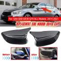 Car Carbon Fiber Rearview Mirror Cover for Infiniti Q50 Q60 2014-2021