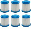 6pcs Vpf20 Replacement Filter for Black&decker Pet Smartech Lithium