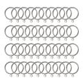 40 Pack Curtain Rings, 38mm Internal Diameter Iron Curtains Rings