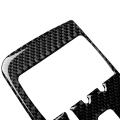 Carbon Fiber Cd Ac Console Panel Car Stickers Cover for Mercedes