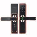 Intelligent Smart Wifi Password Electronic Door Lock Red Bronze