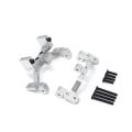 For Mn D90 1/12 Rc Car Metal Pull Rod Seat & Axle Up Servo Bracket,silver