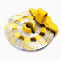 4 Pcs Aluminum Brake Disc Drive Hub for 1/7 Traxxas Udr Rc Car Yellow