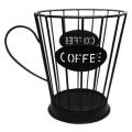 Coffee Pods Holder Coffee Capsules Basket for Espresso Capsules-black