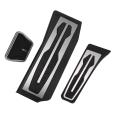 Stainless Steel Car Accelerator Pedal Brake Pedals Cover Rest Pedals