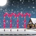 Christmas Pathway Lights, 10 Sets Candy Cane Lights Us Plug