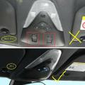 Car Steering Wheel Panel Garnish Cover for Toyota C-hr Black