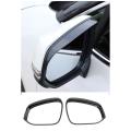 For Toyota Sienna Carbon Fibre Car Rearview Mirror Rain Eyebrow Cover