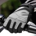 West Biking Breathable Full Finger Racing Motorcycle Gloves,brown Xl