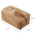 Jute Tissue Case Napkin Holder for Living Room Table Tissue Boxes (b)