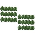 30 Artificial Palm Leaves for Party Decor,fake Tropical Leaf
