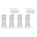 1 Pair Of Wall Mount Bracket for Omnijewel Lifestyle 650 System,white