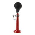 Bicycle Bike Retro Metal Air Horn Hooter Bell Bugle Rubber Squeeze Bulb Red