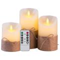 Flameless Candles Battery Operated Simulation Electric Led Candle Set