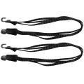 2x Outdoor Luggage Rope Cycling Bike Cord Hooks 0.68 Meters