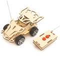 Diy Kit Wireless 4wd Remote Control Car Model Scientific Toys Kits
