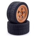 Zd 2pcs 109x51mm Wheel Tires Tyre 17mm Hex for 1/7 Zd Racing Rc Car