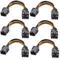 6-pack Pcie 6pin to 8pin Adapter