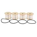 4pcs 2010pm Filter Elements 500fg Fuel Water Separator Replacement