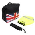 Bicycle Front Bag Backpack with Stand Holder for Brompton Multicolor