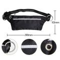 Dog Leash with Waist Bag Reflective Jogging Dogs Traction-a