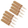 8pc Coir Moss Totem Pole for Creepers Plant Support Climbing Garden