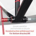 Lebycle Bike Fixes Gear Axle Cente Tool Suit Bb86/30/92/pf30,green