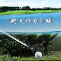 Golf Ball Retriever,with Golf Ball Grabber for Putter & Cleaner Brush