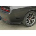 Wheel Eyebrow Light Lamp Cover Abs for Dodge Challenger,smoked Black