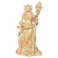 Greek Goddess White Sorceress Witchcraft Hecate Witch Statue B