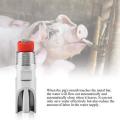 10 Stainless Steel Pig Automatic Nipple Water Dispenser