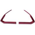 Red Abs Steering Wheel Cover for Mazda Cx-3 Cx3 2016-2018 (1 Pair)