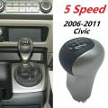 Shift Head, 5 Speed Gear Shift Knob Manual Shift Ball Stick for Honda