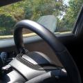 Rhd Lhd Steering Wheel Panel Cover Trim Decoration Frame Sticker